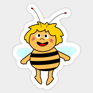 Cute bee Sticker